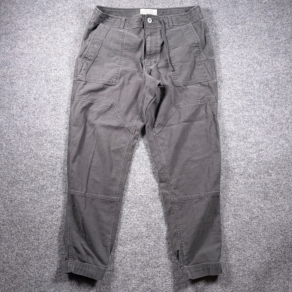 REI Co-op Wallace Lake Jogger‎ Pants Women 32x28 Gray Utility Cotton Stretch